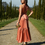 ELEONORA DRESS PEACH