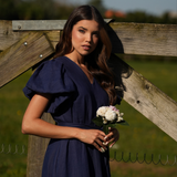 HERMOSA DRESS MARITIME BLUE
