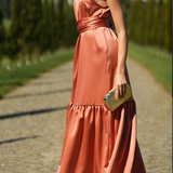 ELEONORA DRESS PEACH