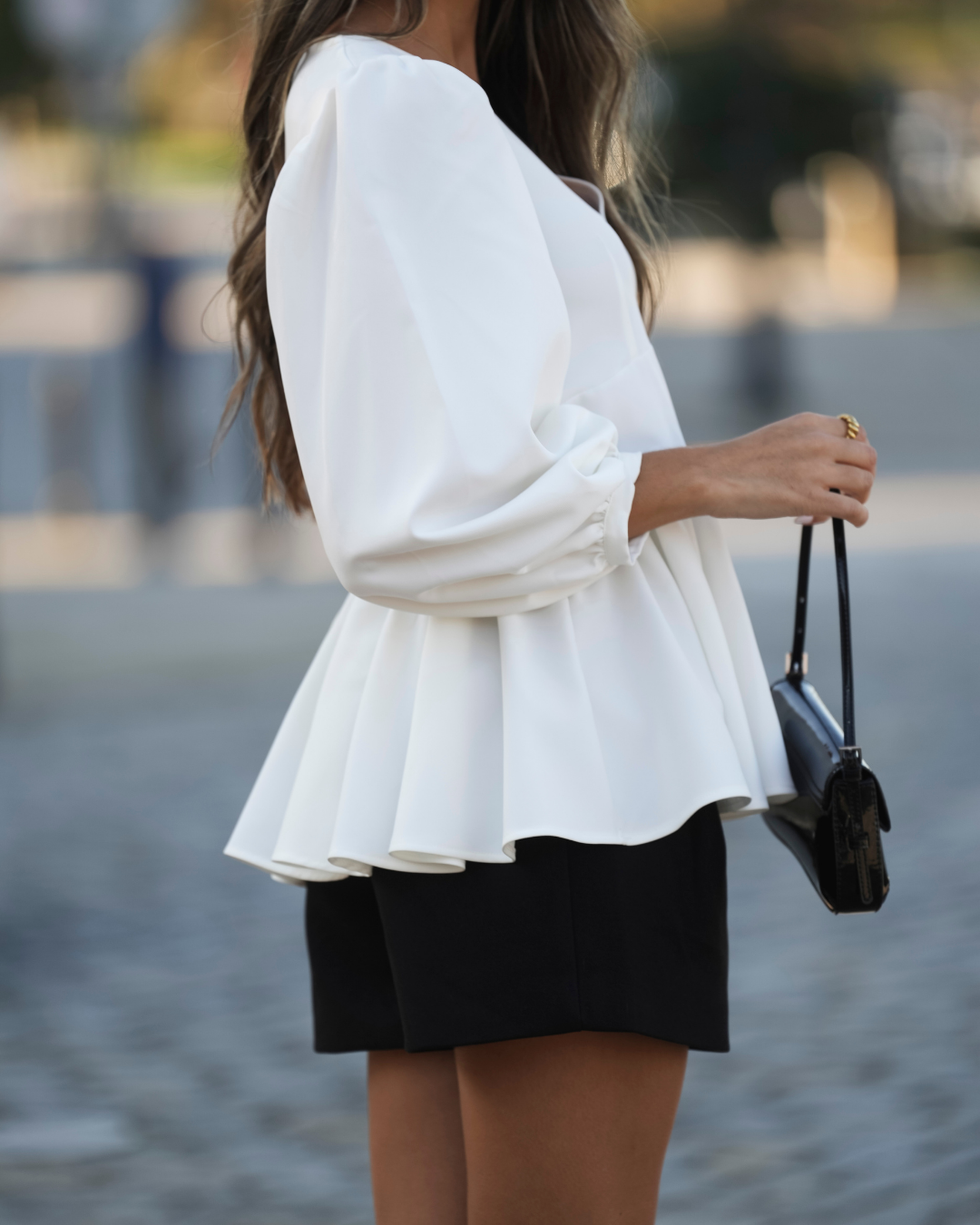 BLUSA MATERIA BLANCO