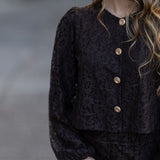 LUNA BLOUSE CHOCOLAT