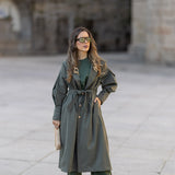 GOLD TRENCH COAT KAKI