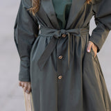 GOLD TRENCH COAT KAKI