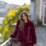 MARGOT COAT BORDEAUX