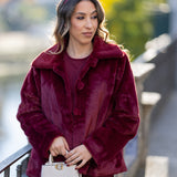 MARGOT COAT BORDEAUX