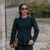 ELEVATE BLOUSE GREEN