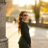 ELEVATE BLOUSE GREEN