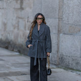 CLASSY COAT BLACK & WHITE