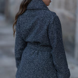 CLASSY COAT BLACK & WHITE