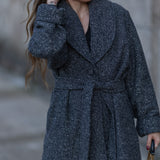 CLASSY COAT BLACK & WHITE