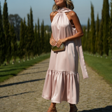 ELEONORA DRESS ROSE GOLD