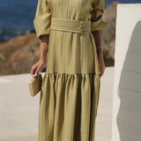 HAZEL DRESS PISTACHIO