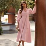 SERENA DRESS ROSA FALL VERSION