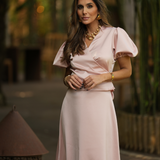 HOPE BLOUSE ROSE GOLD