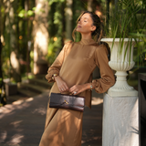 WELL I LOVE ME DRESS - GOLD