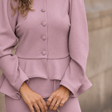 MUSE BLOUSE ROSE QUARTZ