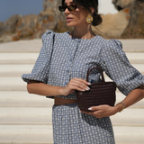 LUNA COAT DENIM EMBROIDERY