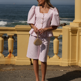 POLKA DOT BLOUSE & COAT BARBIE