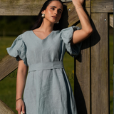 HERMOSA DRESS SKY BLUE