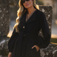 BE SWAN COAT BLACK