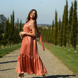 ELEONORA DRESS PEACH