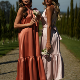 ELEONORA DRESS PEACH