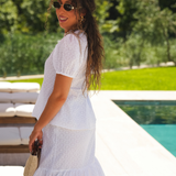 CAPRI SKIRT WHITE
