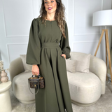 INDEFINÍVEL DRESS KAKI