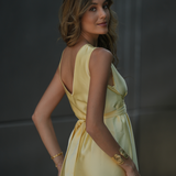 DREAMY DRESS BUTTER YELLOW