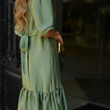 STAR DRESS SAGE GREEN LIMITED COLOR