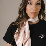 T-SHEART SCARF ROSE