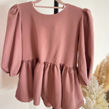 PUES ME QUIERO BLUSA DE CUARZO ROSA
