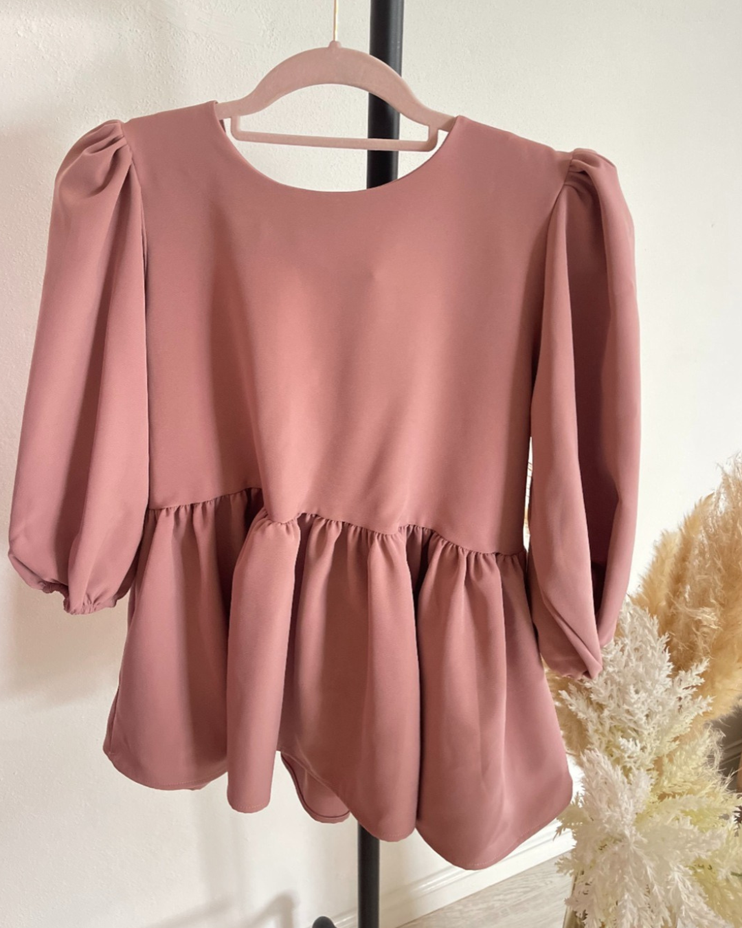 I LOVE ME ROSE QUARTZ BLOUSE