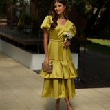 ALICE DRESS LIME LIMITED COLOR