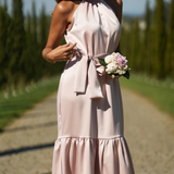 ELEONORA DRESS ROSE GOLD