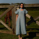 HERMOSA DRESS SKY BLUE