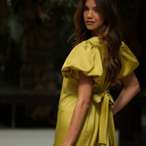 ALICE DRESS LIME LIMITED COLOR
