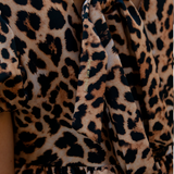 PUES QUIERO BLUSA LEOPARDO