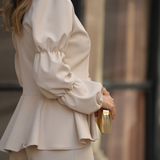 ANGELIQUE BLOUSE BEGE