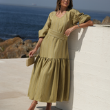 HAZEL DRESS PISTACHIO