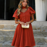 ANGEL DRESS TERRACOTA