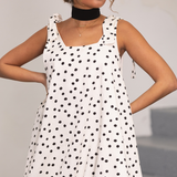 BALLOON DRESS POLKA DOT