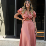 MUSE DRESS PEACH