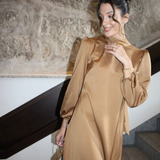BEM ME AMO DRESS - GOLD