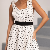 BALLOON DRESS POLKA DOT
