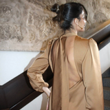 BEM ME AMO DRESS - GOLD