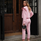 BELIEVE TRACKSUIT PINK