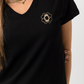 CAMISETA DORADA CORAZÓN NEGRO