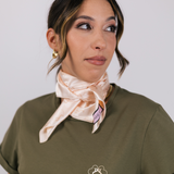 T-SHEART SCARF BEIGE