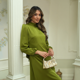 VESTIDO BIEN ME AMO - OLIVA